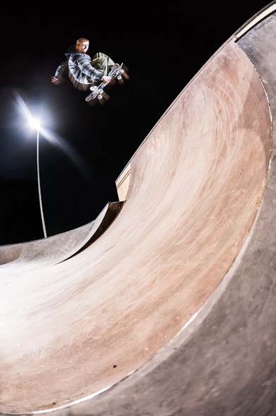 Skatepark mit Floodlight 20 LED