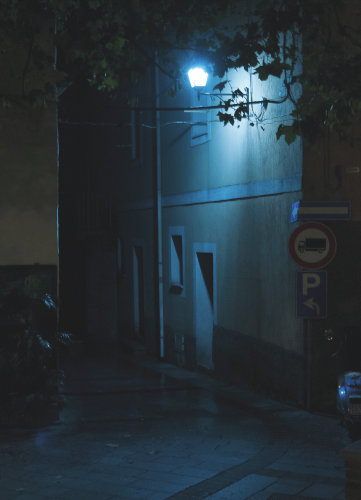 Old LED-streetlighting in Torraca