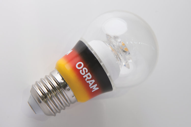 Osram präsentiert erste LED-„Glühbirne“ aus Deutschland